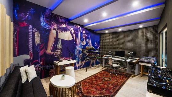 W Hotels recording studio