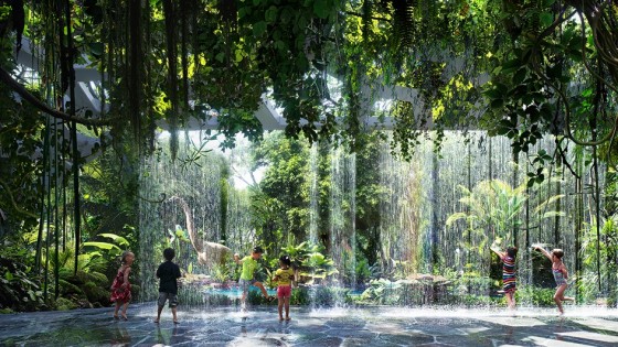Rosemont Hotel - Artificial Rainforest