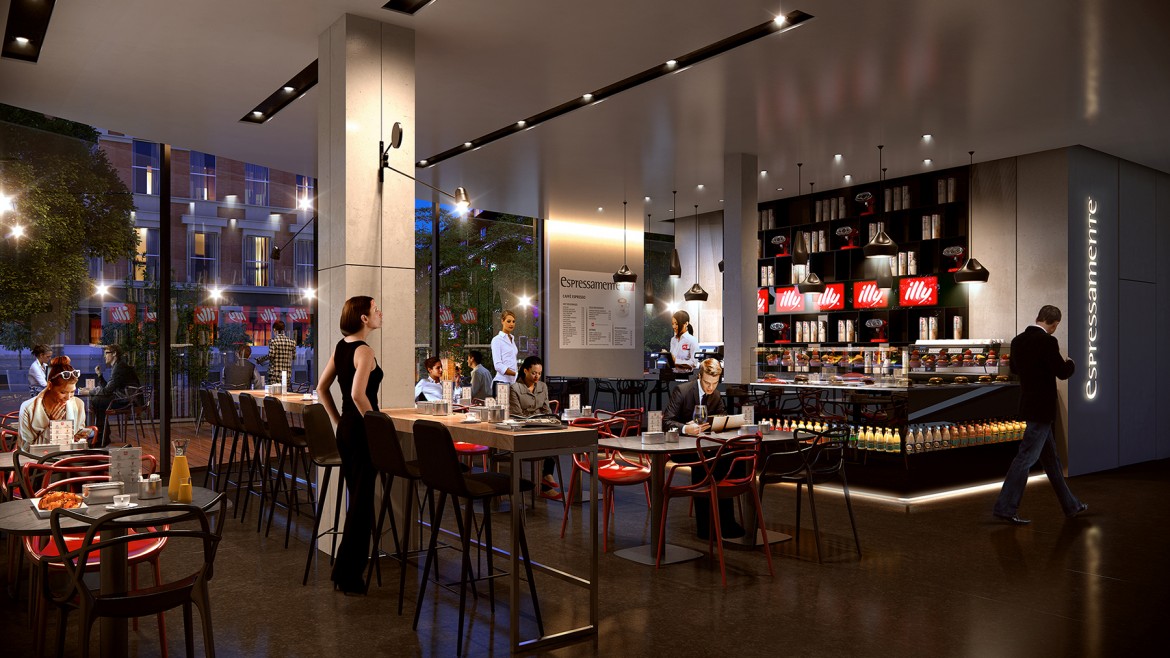 Park Plaza Hotels Waterloo - Illy Cafe