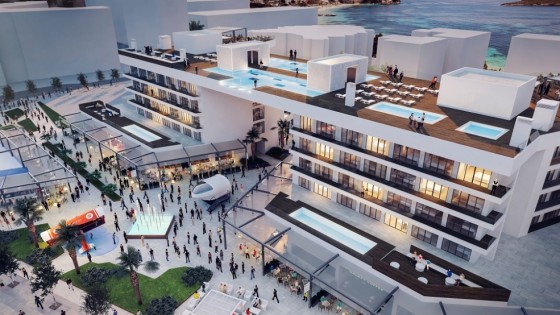 Construction Begins on Magaluf Shopping Mall & Melia Hotels International's Newest Hotel