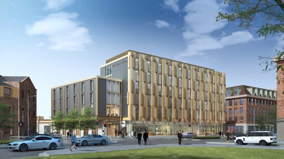 CGI of Hull DoubleTree by Hilton
