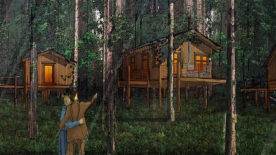 Two new tree houses of Skamania Lodge