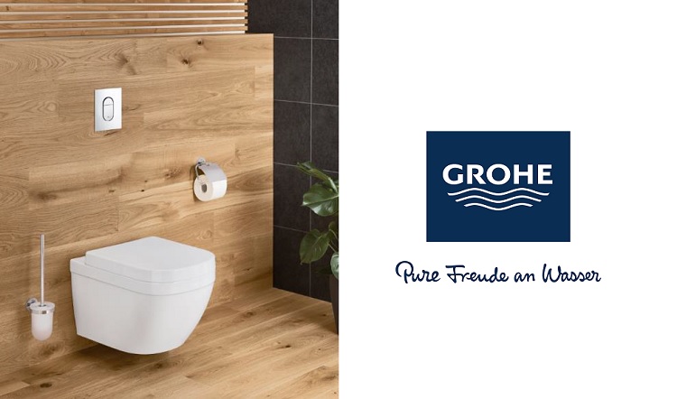 GROHE flush systems designed to combat water wastage