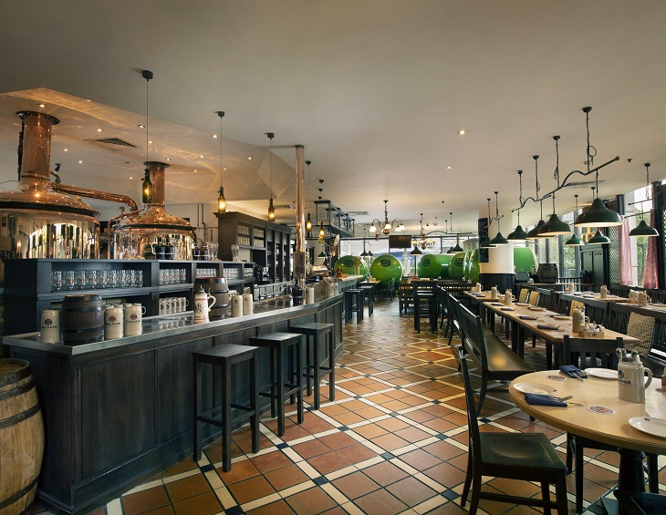 Quirky rustic European bar and restaurant