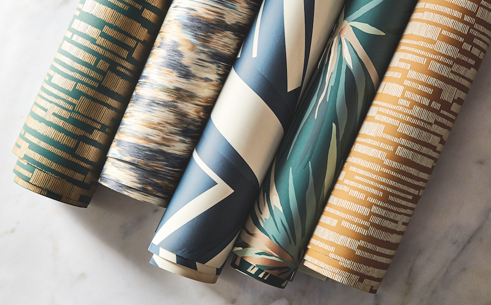 Designer wallpaper rolls