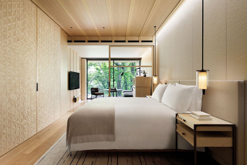 Luxury minimalist suite