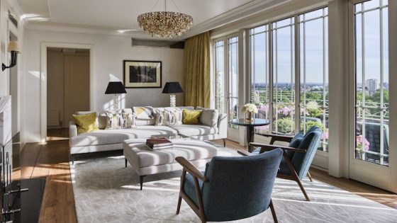 The Dorchester Terrace Penthouse living room