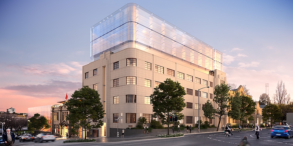 A render of the first Luxury Collection hotel in Australia