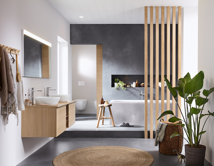 Image of the D-Neo from Duravit in modern bathroom