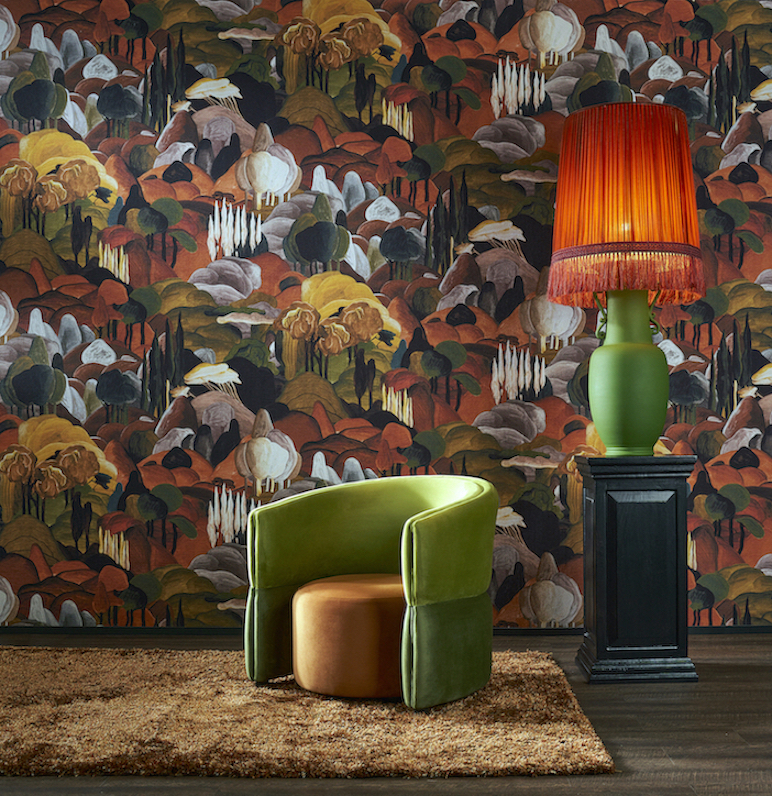 Image caption: Decors and Panoramiques is an eye-catching, lively wallcoverings collection. | Image credit: Arte