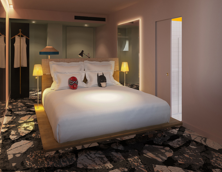Image of guestroom in Mama Roma