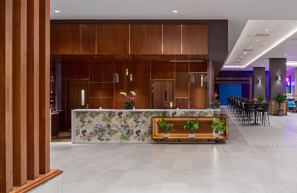 Image of lobby in Tampa Florida Hyatt House/Hyatt Place