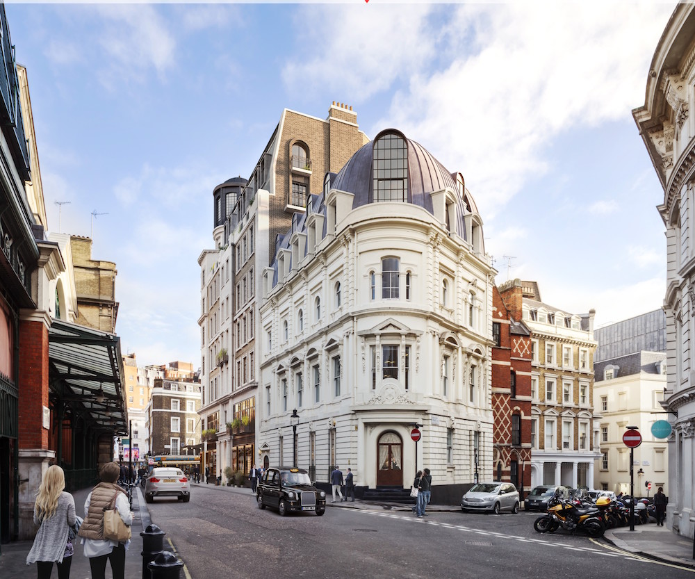 Image caption: The exterior image of the Wellington property, which will shelter The Other House's Covent Garden hospitality offering.