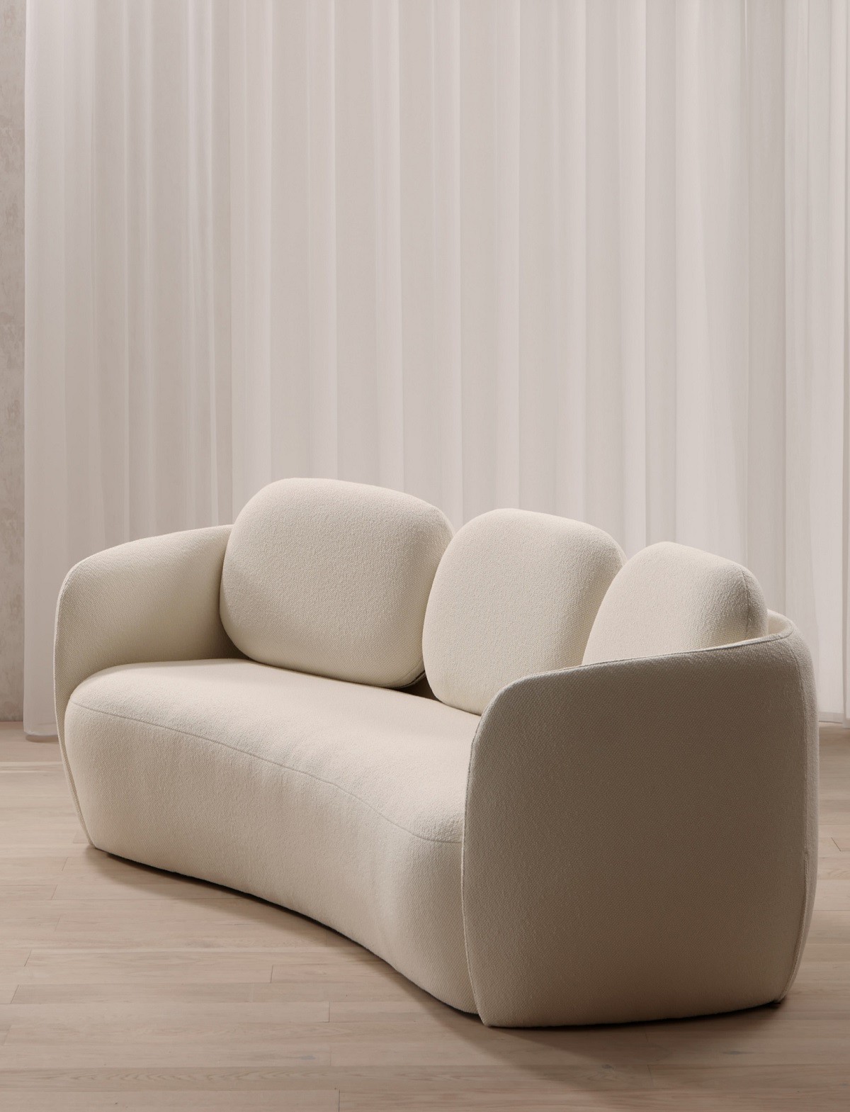 A soft 60s design sofa