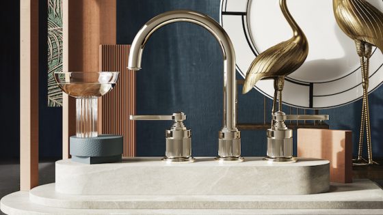 Moodboard, including tap from Gessi