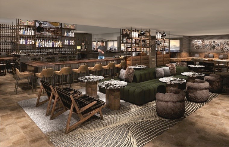 Rendering of Revel Lounge. | Image credit: Image caption: Rendering of Margie’s Haas Restaurant. | Image credit: he Hythe, a Luxury Collection Resort, Vail