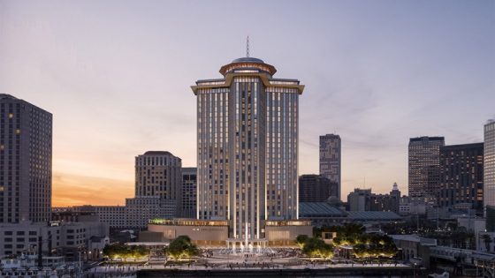 four seasons new orleans in iconic city tower building