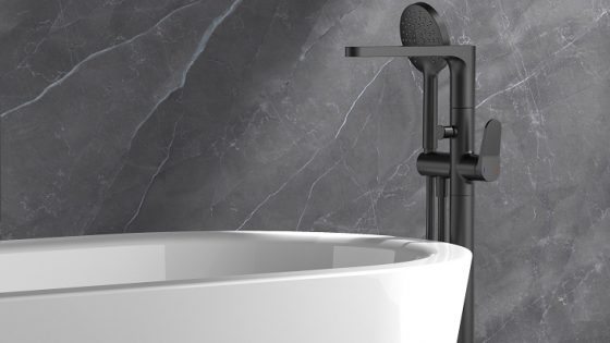 Contemporary black tap design petit square lifestyle by RAk