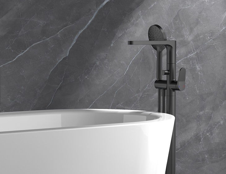 Contemporary black tap design petit square lifestyle by RAk