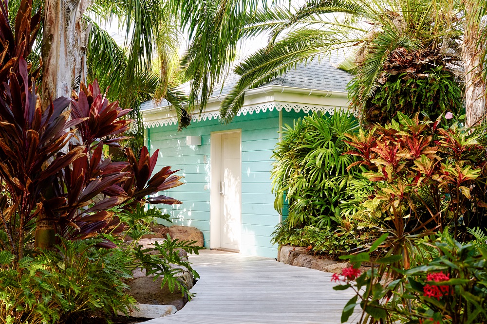 Turquoise beach bungalow at le guanahani rosewood