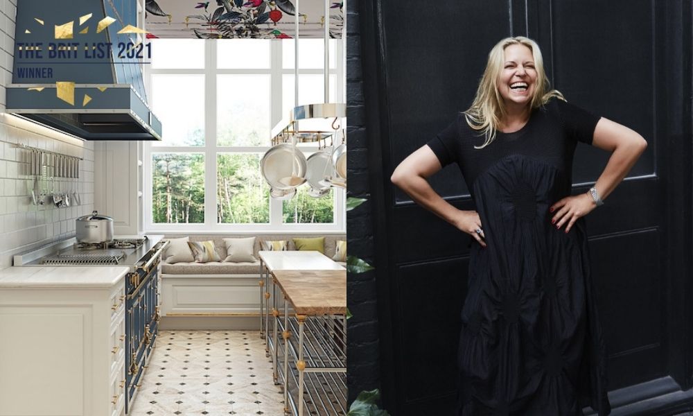 Design-led kitchen and Ariane Steinbeck, winner at The Brit List Awards 2021