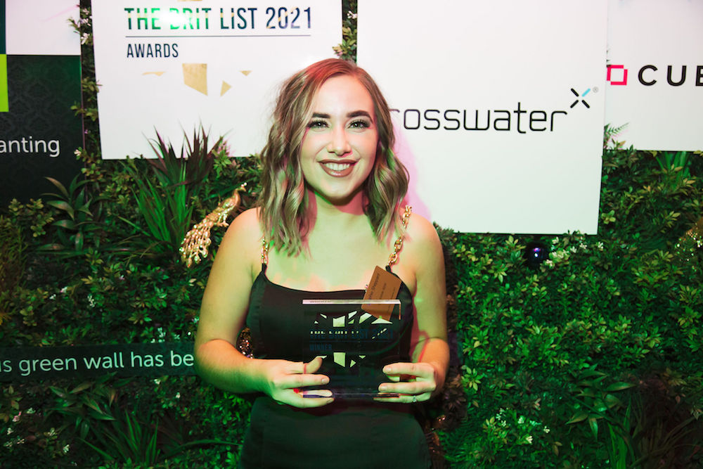 The Brit List Awards: Sophie Sheppard, winner of The Rising Star award