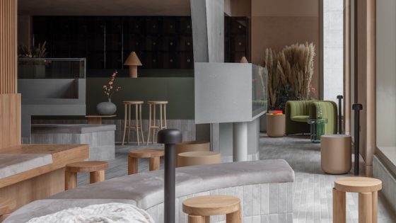 soft furniture and wooden surfaces in locke hotel buckle street