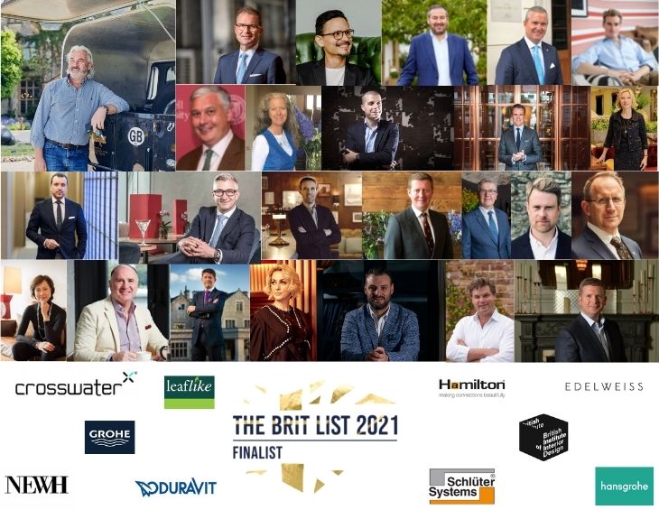 The Brit List Hoteliers of 2021