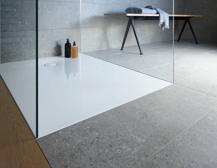 safe surfaces in the bathroom and shower from duravit