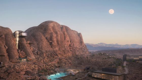 A hotel in the middle of the desert - with a pool and unmatched accomodation