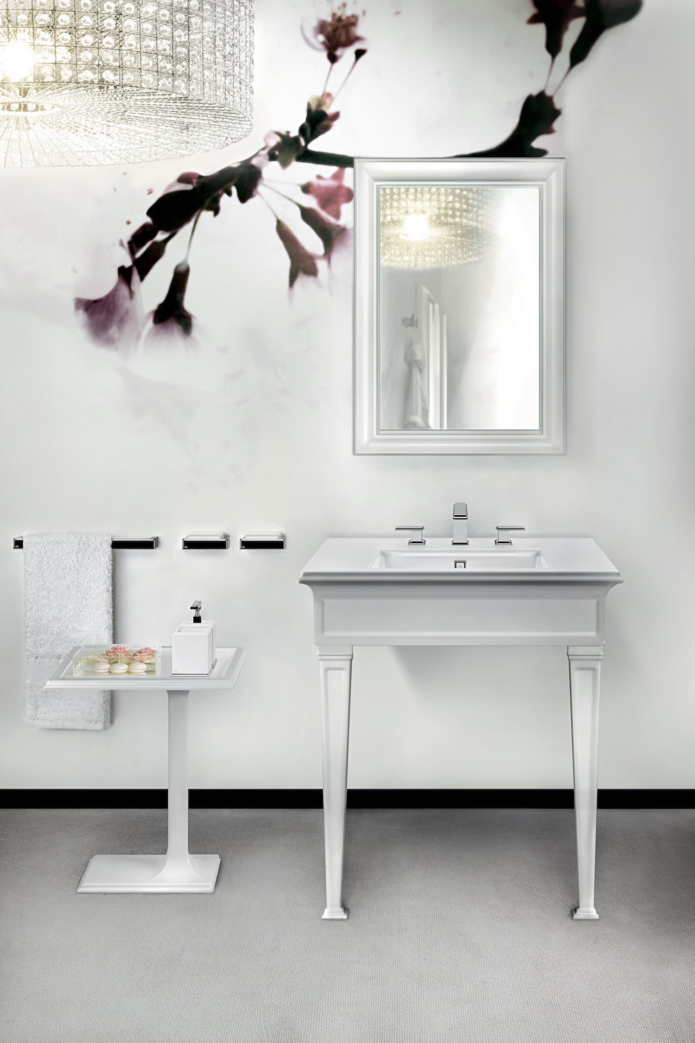 Modern, classic bathroomm basin