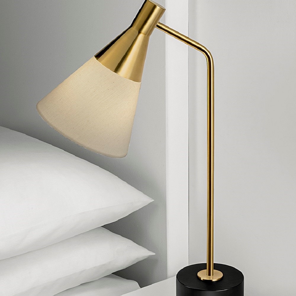 Chelsom design Phono freestanding bedside lamp