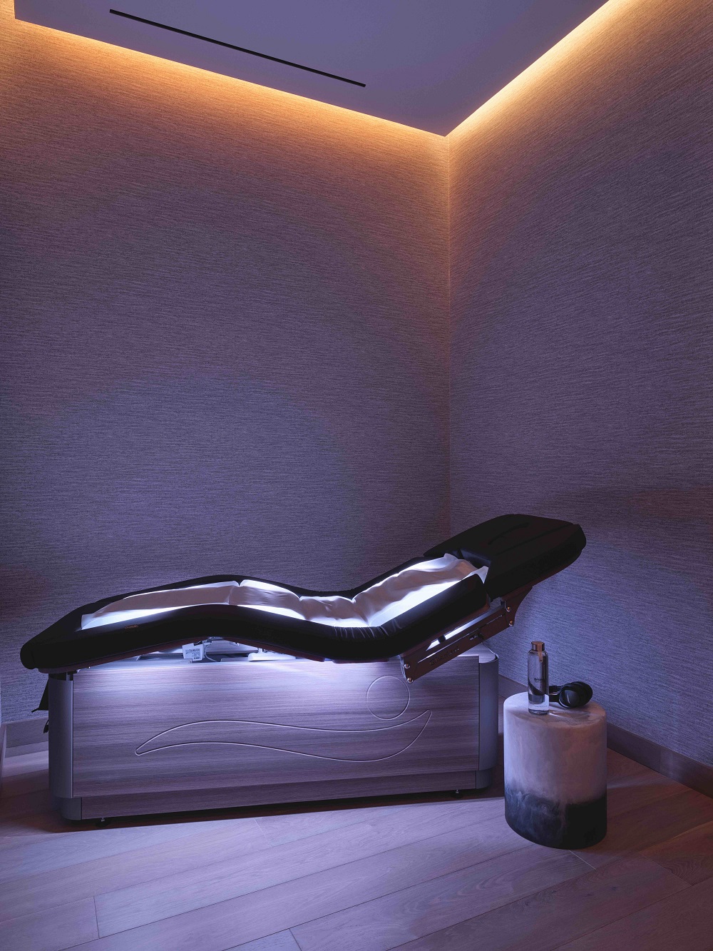 Equinox spa room designed by TLEE Spas + Wellness
