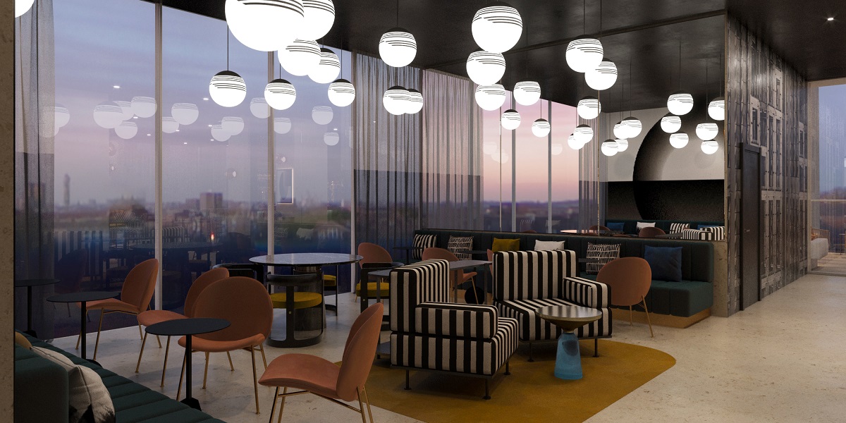 lighting plays a key role in the design of The Tribe hotel Malta