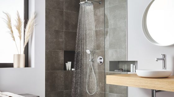 GROHE water saving shower for sustainable design