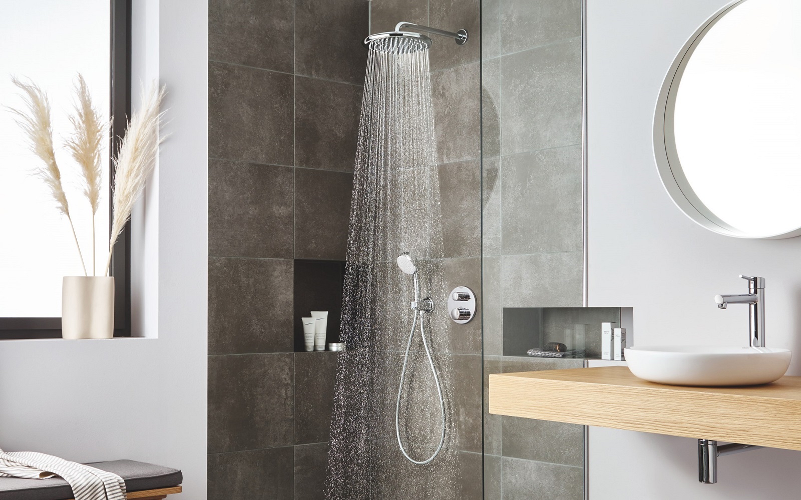GROHE water saving shower for sustainable design