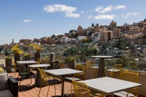 view from the rooftop terrace of Radisson Serviced Apartments Antananarivo City Center