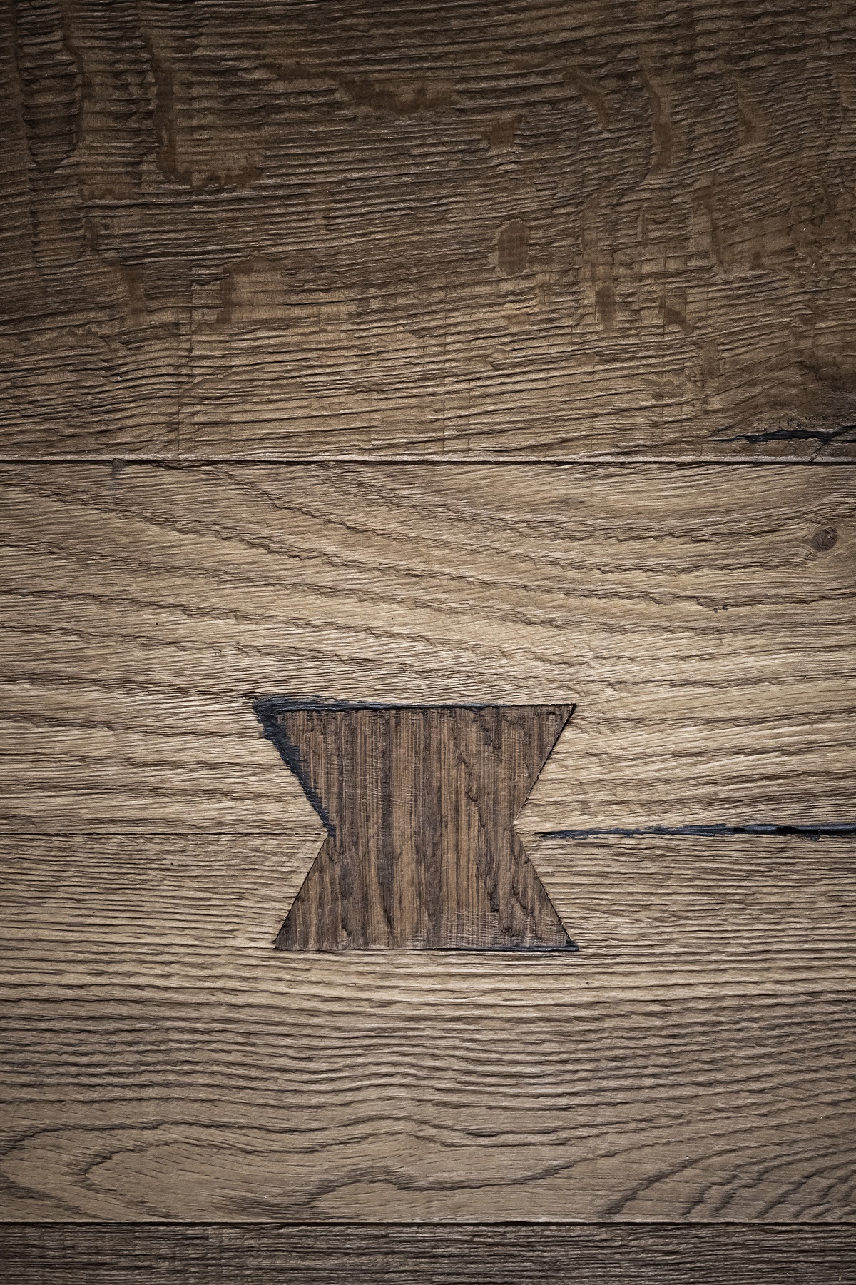 woodwork detail as part of the restaurant design