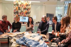 Hotel Designs panel discussion with designers in the zimmer+Rohde showroom