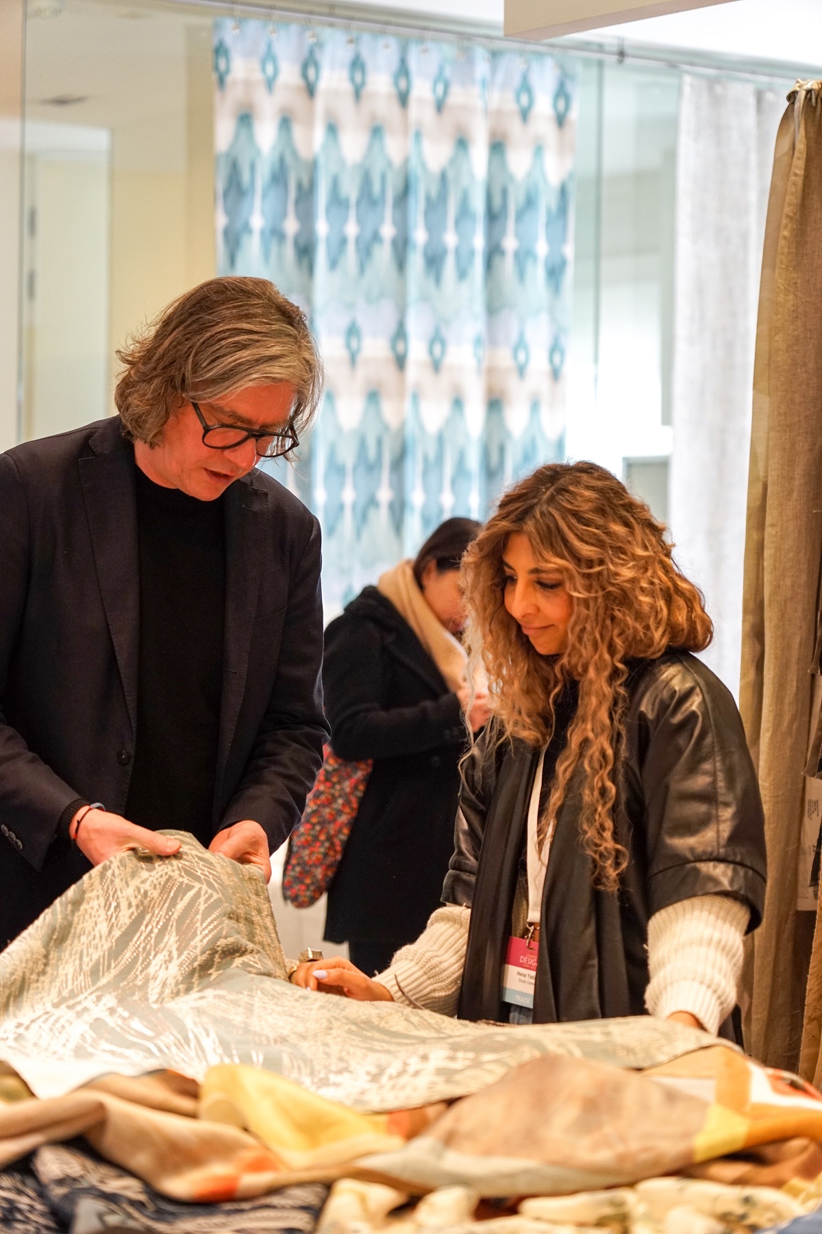 discovering Zimmer+Rohde fabrics during London Design week