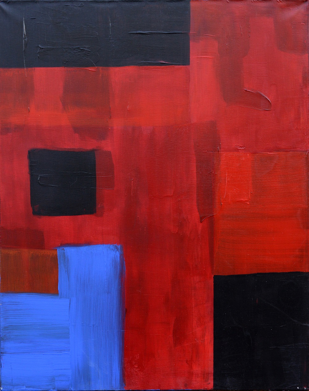 Playing with Squares painting by Frances Bildner