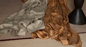 organic linens in natural colours and textures from Zimmer+Rohde