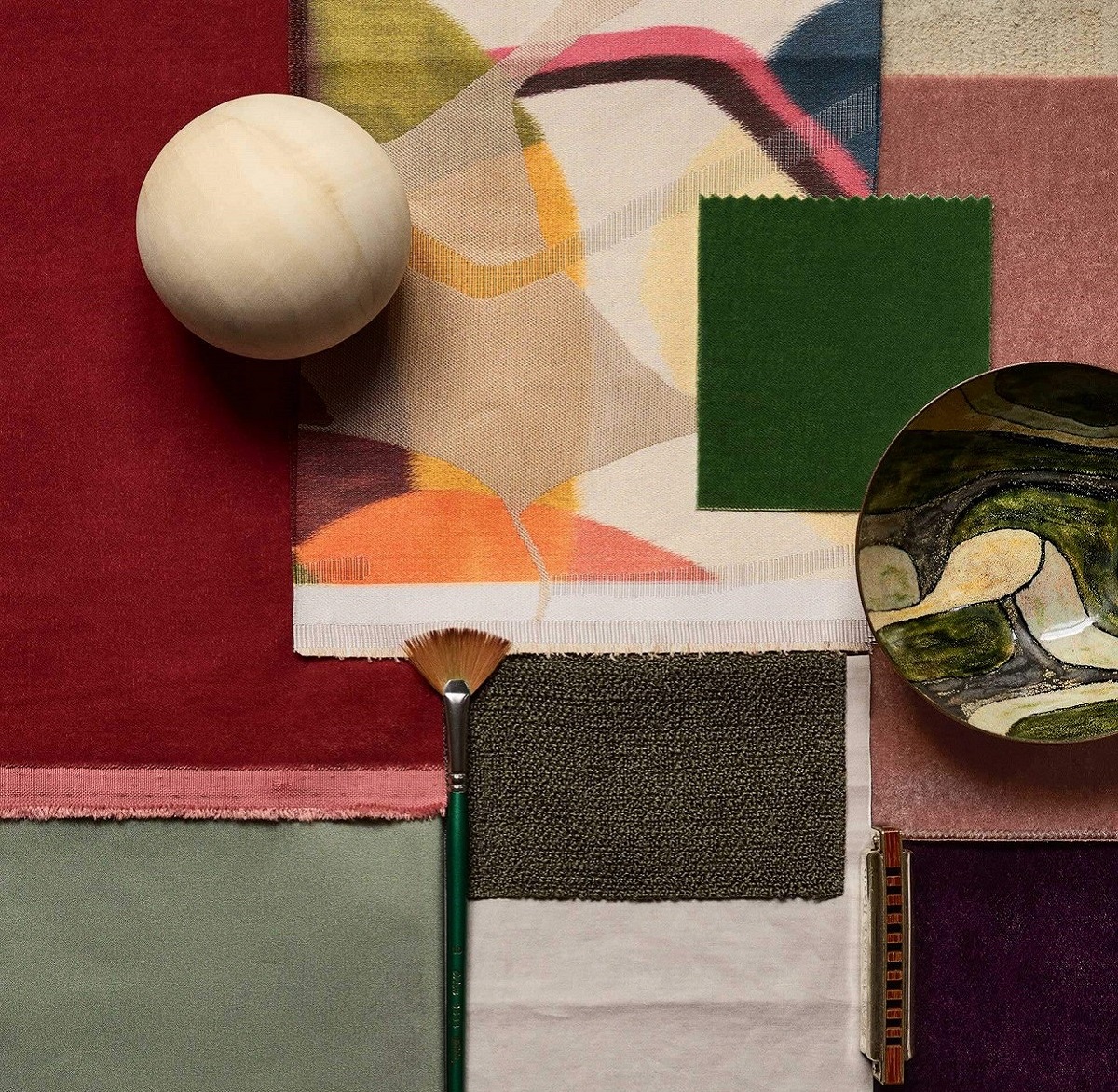 moodboard for the Sketchbook collection by Zimmer+Rohde