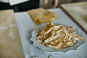 fresh handmade pasta from the COMO masterclass