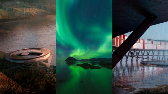 Collage of Svart Six Senses Hotel Norway Hotel Designs