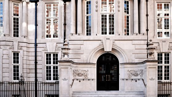 facade and entrance of The Twenty Two on Grosvenor Square