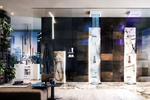 Afilo shower and bathroom design by Gessi
