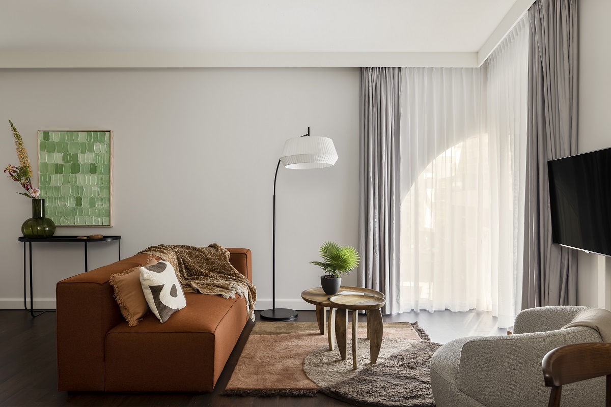 attention is given to design details in the cove apartment in The Hague