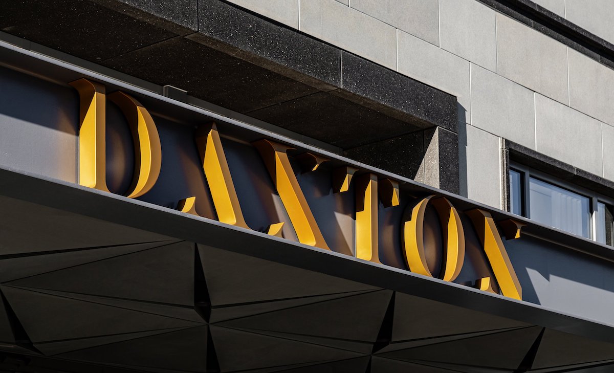 Sign of Daxton Hotel