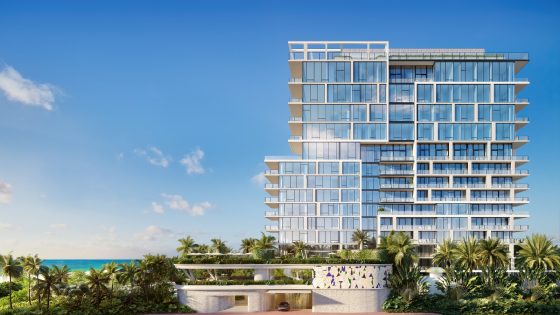 proposed exterior for The Raleigh Miami